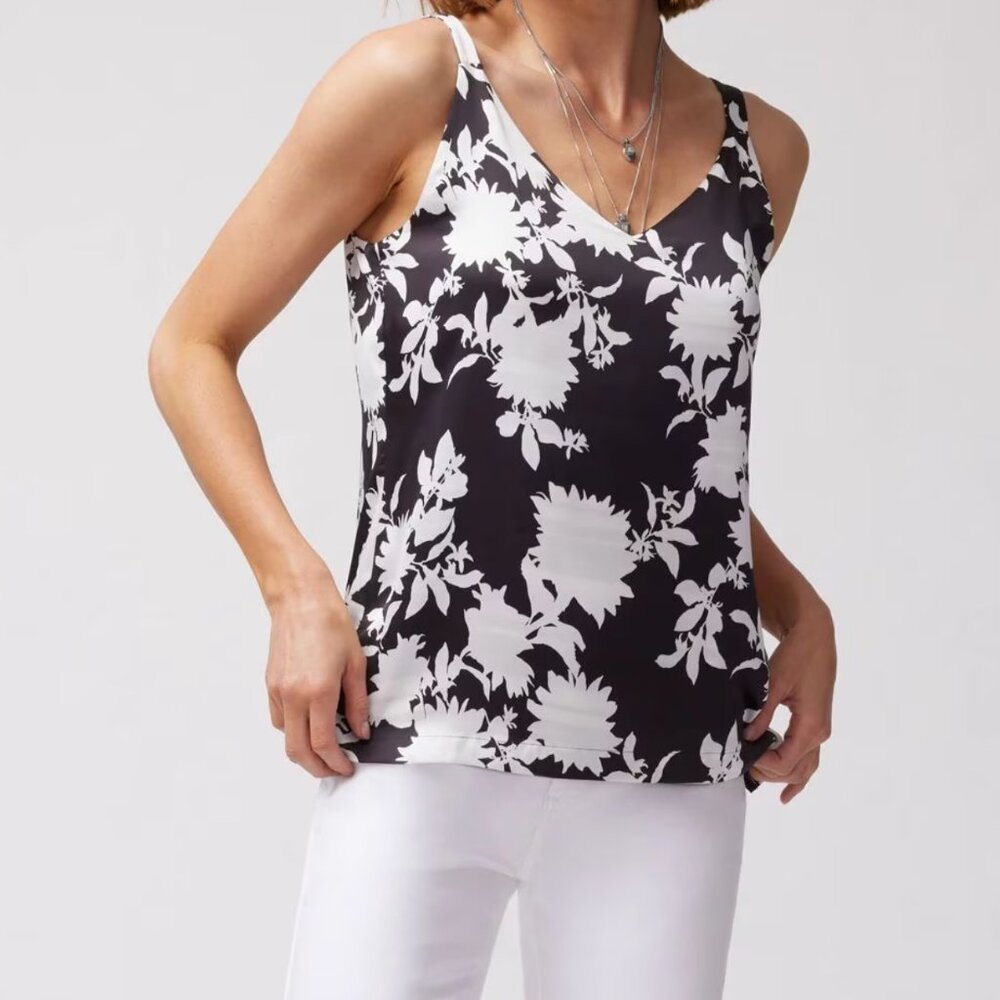 White House Black Market Reversible Tank - SZ L NWOT